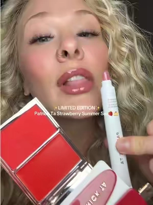 this bundle😍✨ @Patrick Ta Beauty #patrickta #patricktabeauty #redblush #glossylips #strawberry 