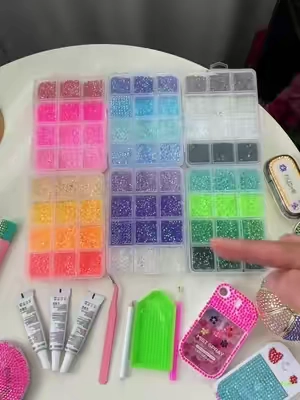 Can't wait to start bedazzling. 😍😍😍  #DIYRhinestonel|CraftTok #BlingBling #summerVibes #dealsforyoudays