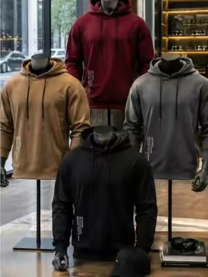 Men’s casual minimalist hooded knit sweatshirt  #mensfashiontips #casualoutfits #minimalist #minimalist #sweatshirt 
