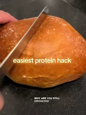 Easiest way to get your protein #elevate #protein #proteinflour #proteinhack #ketobread