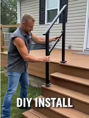 #VEVOR #Handrail #OutdoorHandrail #StairHandrail #Stairs 