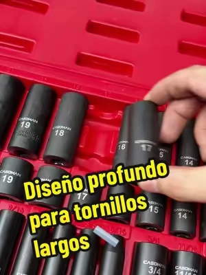 Comprar dados largos por separado sale carísimo, este kit de 49 piezas te cubre todo 💸 #JuegoDeDados #49Piezas #DadosProfundos #HerramientasParaMecanicos#TikTokShop