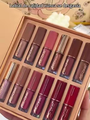 12 matices, luces tus labios siempre.#tiktokshop#fyp #makeuptutorials#tiktokshopstockup