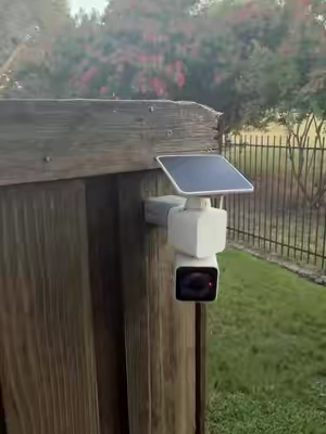Wow! This is the coolest Solar cam I have ever seen! Never had to charge it ! #wyzesolarcam #kahladeals #tiktokshopcreatorpicks 