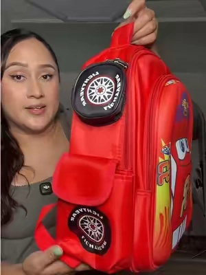 Replying to @🇲🇽Mari💝   Cars back pack for kids #backtoschool 