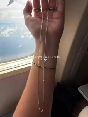 925 Italian Sterling Silver dainty chain criss cross chain necklace #TikTokshopbacktoschool #daintyjewelry #sterlingsilver #925silver 