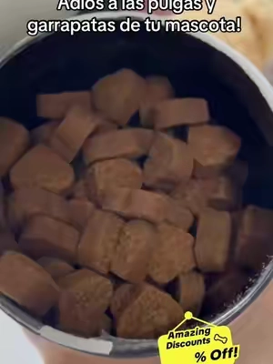#TikTokshopbacktoschool @woyamay.pets.official  Adiós Pulgas y Garrapatas: Solución para tu Mascota Despídete de las pulgas y garrapatas que afectan a tu mascota. 'Chews for Dogs' ofrece una solución efectiva para el bienestar de tu perro. Mantén a tu compañero libre de estos parásitos y asegúrate de su salud. #fleaprevention #fleaandtickprevention #doghealth #dogmom Keywords: adiós pulgas y garrapatas, cuidado de mascotas, solución antipulgas para perros, tratamiento garrapatas mascotas, chews for dogs Dog Flea & Tick Support Soft Chews - Natural Oral Supplement - Suitable for All Breeds & Sizes - 200 Chicken Treats