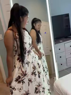 Vestido estampado para ir a la iglesia #vestido 