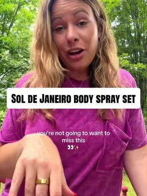 If you love Sol de Janeiro but can never choose just one scent… this set solves that problem. 💛 4 travel-ready perfume mists 🌸 Includes the new Cheirosa 91 ✨ Plus 3 best-selling fragrances 👜 Comes in a reusable jelly bag ✈️ Perfect for travel, purse touch-ups, or trying multiple scents Such a fun little fragrance wardrobe in one set. #bodyperfume #bodymist #soldejaniero #fragrancetok #giftideasforher 