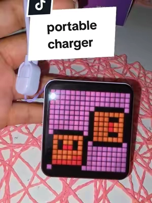 I don't have to worry😅 plus its cute🥰 #portablecharger #sohochic #tiktokshopsummersale #TikTokshopbacktoschool #orico 