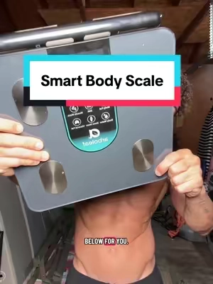 The amount of things this smart body composition scale can do is insane. A must have for any body goals, fitness goals and fitness journey #tiktokshopcreatorpicks #arboleaf #smartscale #weightscale #bodycomposition 