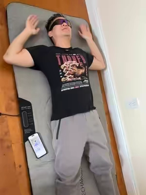 Woojer Mat!  Haptic Mat!  https://www.tiktok.com/t/ZP9kkpeQqpW6T-mxCIl/ (Affiliate Link) @Woojer 
