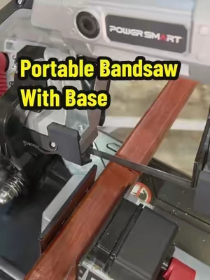 PowerSmart Portable Band Saw with Removable Alloy Steel Base, 10Amp 1100W Motor 5-Inch Deep Cut Bandsaw for Metal(PS3051) @PowerSmartUSA #tiktokshopdealsforyoudays #TikTokshopbacktoschool #backtoschool #tiktokshopsummersale #tiktokshopcreatorpicks 
