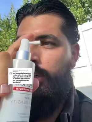 Respuesta a @ANDRÉS El shampoo o un tópico para el cabello no te va a “bajar el amiguito” ni necesariamente afectar la libido, eso es distinto a medicamentos como finasteride o dutasteride que actúan de forma interna y que inhiben la 5-alfa-reductasa y reducen la DHT de forma sistémica lo que puede llegar a causar efectos sexuales en algunas personas, pero un shampoo o el nanoxidil spray no  #alopecia #dht #hairloss #shampoo #hairgrowth 