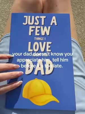 meaningful and sentimental dad gift you can give your dad to show you love him and appreciate him