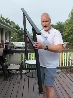 VEVOR Outdoor Handrail for 2 to 3 Steps Heavy Duty Stair Safety Rail #VEVOR #OutdoorHandrail #StairRailing #TikTokShopCreatorPicks #BackToSchool @VEVOR Outdoor Store 