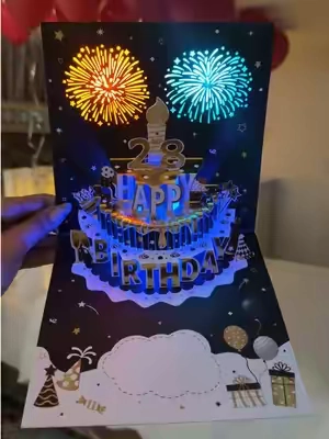 Tarjeta de feliz cumpleaños #happybirthday #birthday #felizcumpleaños #sorpresa #sorpresasdecumpleaños 