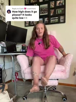 Replying to @Carla 💖 hope this helps! #officechair #pinkchair #ergonomicchair #wfhsetup #TikTokshopbacktoschool 