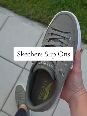 Wide foot sizes too🍁New Skechers Arch Fit Slip Ons are so comfortable and cute @QVC, Inc #skechers #skechersarchfit #sneakers #sliponshoes #TikTokshopbacktoschool 