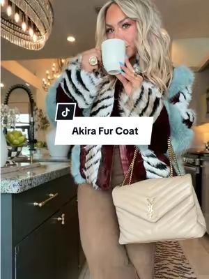 The price might hurt a little… but the LOOK?!💅🏻 This fur coat is giving expensive, bougie, rich wife energy and I’m obsessed @AKIRA #furcoat #midsizeoutfits #coatstyle #sohochic 
