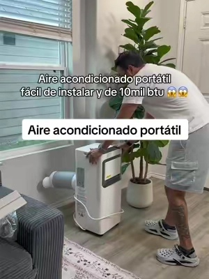 Antarctic Star 8,000 BTU Portable Air Conditioner ❄️ — enfría espacios de hasta 200–250 sq. ft. y cuenta con 4 modos, control remoto, pantalla LED y temporizador de 24 horas. Además, incluye el kit de instalación para que puedas colocarlo fácilmente en tu habitación. 🧊🏠 #tiktokshopcreatorpicks #tiktokshopblackfridaysale #portableairconditioner #aireacondicionadoportatil 