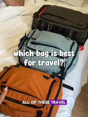Currently traveling in Asia with these bags and they’ve been great! #travel #luggage #backpack #bagsmart #traveltips 