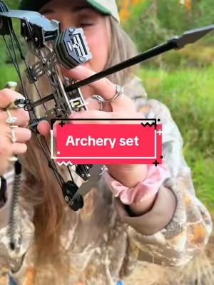 Archery set with arrows and target #archery #Outdoors #fishing #tiktokmademebuyit #blackfriday 