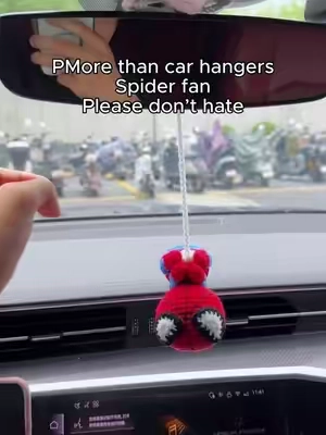 More than Car hangers #spider #crochet #giftforher #giftforhim