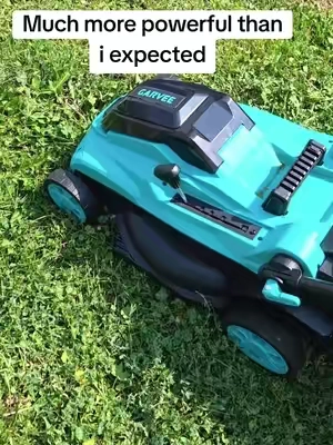 This a lightweight and powerful little mower perfect for small to medium lawns. #lawncare #Home #homeowner #garagetools #TikTokshopbacktoschool 