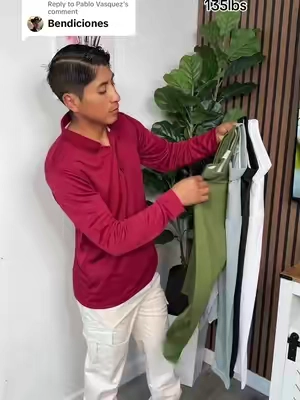Replying to @Pablo Vasquez  Camisa manga larga estilo polo #longsleeveshirt #poloshirts #menswear #casualwear #workwear 