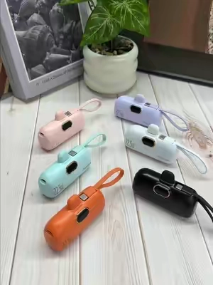 ⚡️🔋Portable mini charging treasure#powerbank #minipowerbank #TikTokShopSpringGlowUp #christmasshopping #Greenish 