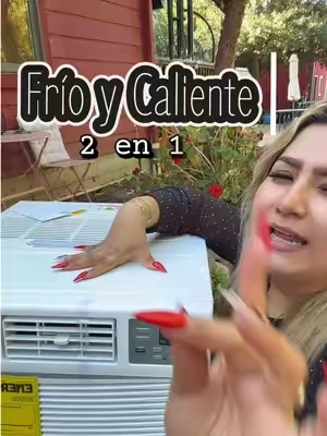 Aire acondicionado y calenton #ac #calenton #frio #calor #tiktokshopcreatorpicks 