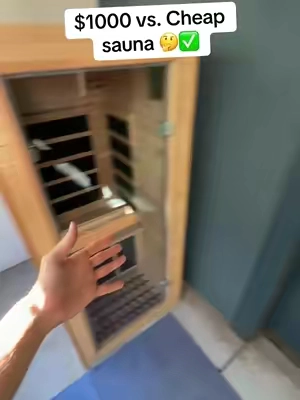 Cheaper one or expensive?! 🤔✅#Home #sauna 