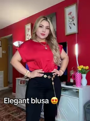 #Elegante Blusa #Womens #fyp #tiktokshopcreatorpicks 