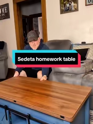 Back-to-school season is here 📚✏️ and this Sedeta 4-in-1 table makes an awesome homework station! Raise the top to give the kids plenty of room to spread out their books, laptops, and school supplies, then lower it back down when homework is done. Plus, all that built-in storage helps keep everything organized and out of sight. A coffee table, dining table, storage space AND homework table all in one! #Sedeta #HomeworkStation #BackToSchool #TikTokShop