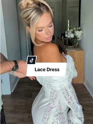 He said “Marry Me Again” 🫠  How STUNNING is this lace off the shoulder dress. Perfect for a bride or maternity pictures!!!! @SuYing Grace #lacedress #offtheshoulderdress #maternityphotoshoot #photoshoot 