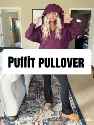 & the color 🤩 #tiktokshop #puffit #pullover #cute #comfy 