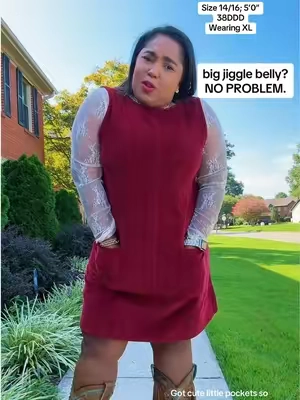 It’s flattering!  I love the a-line shape. Doesn’t hug my belly or hips. I’m wearing my true size XL. TOO SHORT?  Put on leggings!  Too good to miss!  #tiktokshopcreatorpicks #size14style #midsizepetite #BackToSchool #TikTokshopbacktoschool @TanmingFashion 