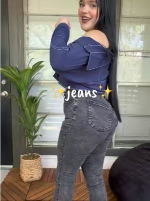 Respuesta a @Laury domingo ❤️ súper Stech la tela elástica mucho 😍😍😍#jeans #jeanoutfits #backtoschoolshopping #jeans 