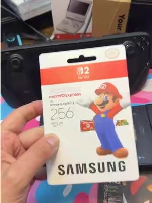 Wow! This is a great deal if you have a Switch 2! Samsung Micro SD Card! Must see! #morekahladeals #morekahlagaming #tiktokshopcreatorpicks 