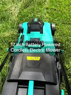 @@GARVEE17-Inch Wireless Electric Lawn Mower - 40V 4.0Ah Battery Powered, Brushless Motor 2-in-1 Bagging & Mulching  Lightweight Includes Charger ##lawnmower##pushmower##mower##yardwork##landscaping