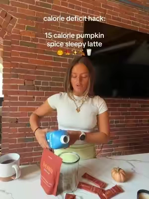 Pumpkin spice latte at bedtime?? Sign us up👀✨🍁⭐️🥛 #halloween #pumpkinseason #dream #dream #sleep 