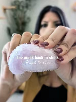Blue ice crack is back in stock 8/15/26. Grab it before it sells out again!  #pawtoto #TikTokshopbacktoschool #squishy #crunchysquishy #fidgettoys 