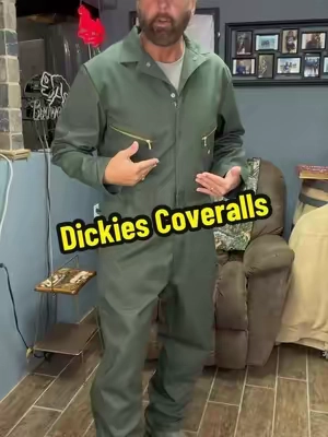 Dickies Men's Long Sleeve Coveralls built for tough work with durable twill, a roomy fit, multiple pockets, bi-swing back and flexible waist. Great for the jobsite, garage or workshop, and a practical Black Friday or Christmas gift for any hardworking guy. #tiktokshopcreatorpicks #TikTokshopbacktoschool #tiktokshopblackfriday #tiktokshopcybermonday #tiktokshopsummerturnup @Dickies 