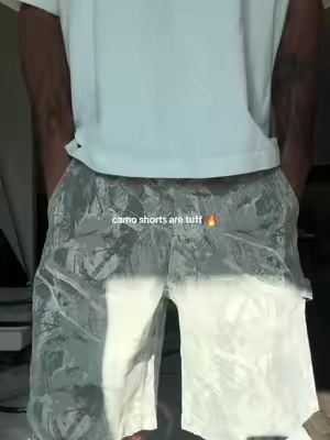 these camo shorts are mad tuff #menfashion #streetwear #shorts