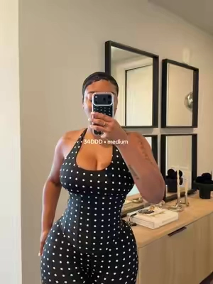 Polka Dot Shapewear Set #polkadot #corset #jumpsuit #onepiece #twopieceset 