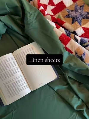 MY NEW HYPERFIXATION #hotsleeper  #linensheets  #bedding #bedrooninspo #coolingsheets 