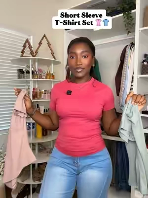 #automet #tshirt #shortsleeveshirt #shirtset #fashiontiktok 