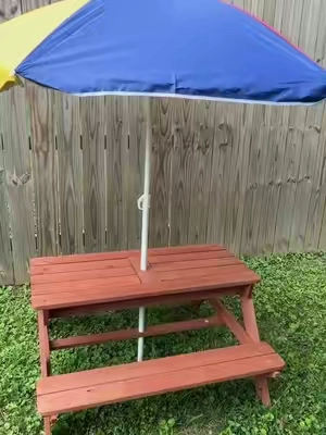 Para los pequeños de casa está mesa de patio está perfecta ! #tiktokshop #fyp #Home #decoration #patio 