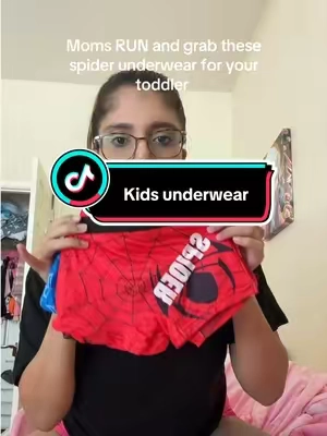 Cutest spider underwear and perfect for every toddler #spiderunderwear #toddlerunderwear #kidsunderwear #boyunderwear #girlunderwear 